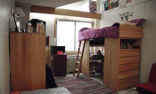 Photo of Hilger Hall dorm room